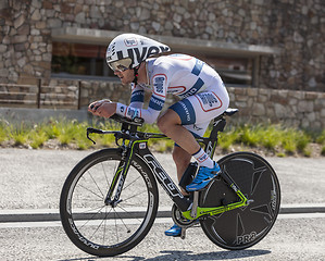 Image showing The Cyclist Johannes Fröhlinger