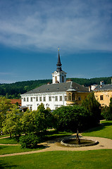 Image showing Lysice baroque castle.