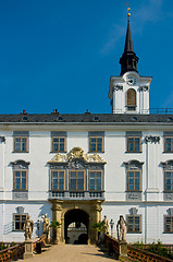 Image showing Lysice baroque castle.