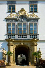 Image showing Lysice baroque castle.