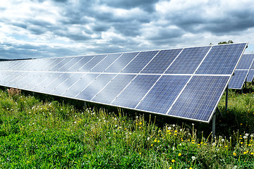 Image showing Solar energy panels