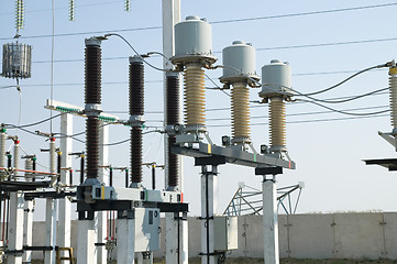 Image showing part of high-voltage substation