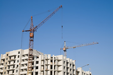 Image showing Construction of building