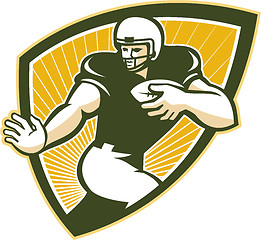 Image showing American Football Running Back Shield