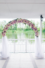 Image showing wedding arch