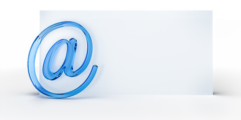 Image showing email sign background