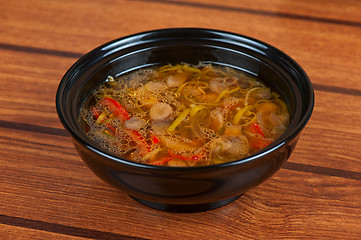 Image showing Fresh vegetable soup