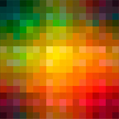 Image showing Colorful abstract geometric background