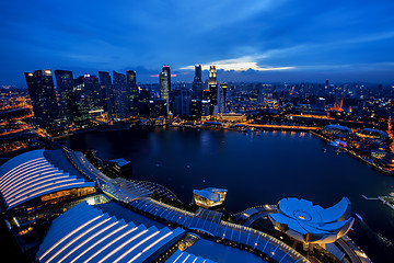 Image showing Singapore Skyline