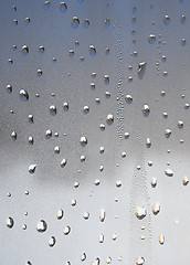 Image showing Water drops texture