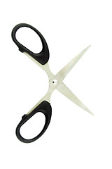 Image showing open scissors