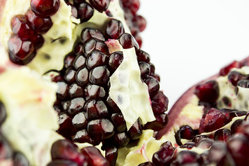 Image showing Ripe pomegranate fruit 