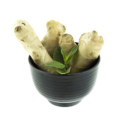 Image showing Fresh Ginger root 