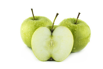 Image showing Fresh green apple 