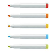 Image showing highlighter pens