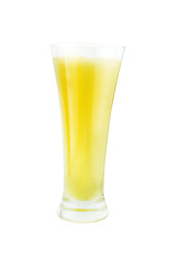 Image showing glass of orange juice