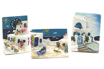 Image showing greek island souvenirs