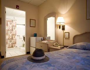 Image showing hotel room old san juan puerto rico