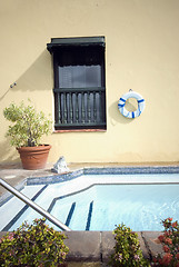 Image showing roof top swimming plunge pool