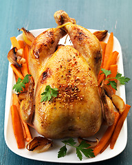 Image showing Roast chicken