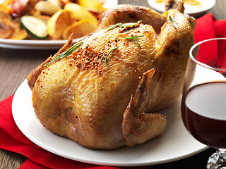 Image showing Roast chicken