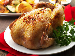 Image showing Roast chicken