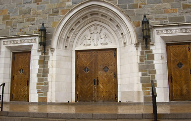 Image showing Church Entrance