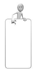 Image showing blank banner