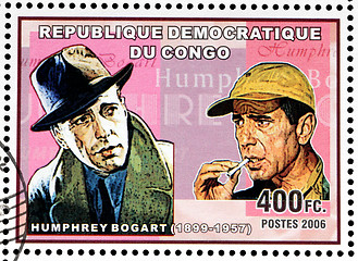 Image showing Humphrey Bogart Stamp