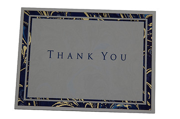 Image showing Thank You Card