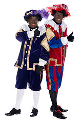 Image showing Portrait of Zwarte Piet