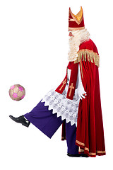 Image showing Sportive Sinterklaas