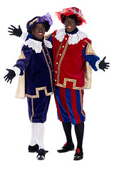 Image showing Portrait of Zwarte Piet