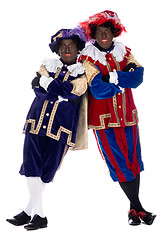 Image showing Portrait of Zwarte Piet