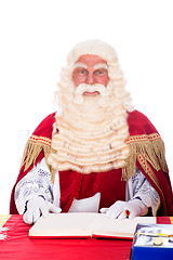 Image showing Sinterklaas is working