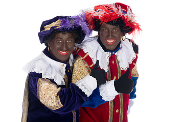 Image showing Portrait of Zwarte Piet