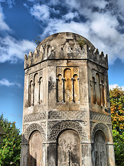 Image showing Glasgow cemetery - HDR