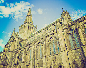 Image showing Retro looking Glasgow cathedral