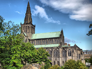 Image showing Glasgow cathedral - HDR