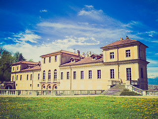 Image showing Retro look Villa della Regina, Turin