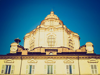 Image showing Retro look San Lorenzo Turin