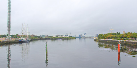 Image showing River Clyde in Glasgow