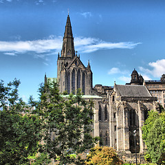 Image showing Glasgow cathedral - HDR