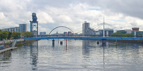Image showing River Clyde in Glasgow