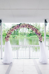 Image showing wedding arch