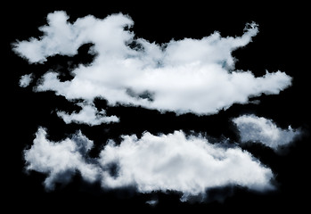 Image showing Isolated clouds