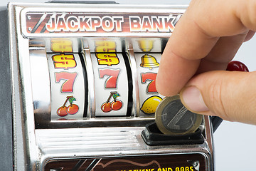 Image showing Gambling machine