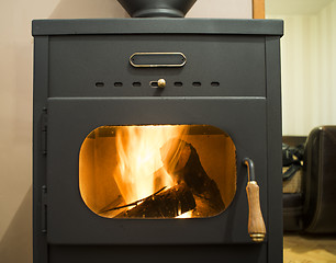 Image showing Wood stove