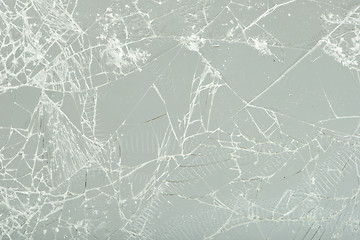 Image showing Broken glass