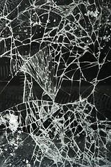 Image showing Broken glass